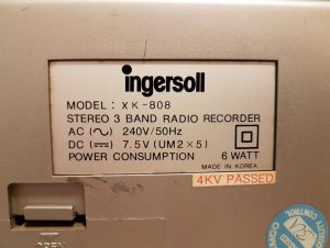 Ingersoll XK-808 Stereo Radio Recorder - August 2017 (16).jpg