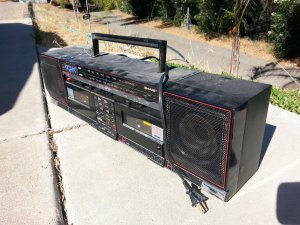Introducing the Sharp QT-93 Full Logic | Boomboxery
