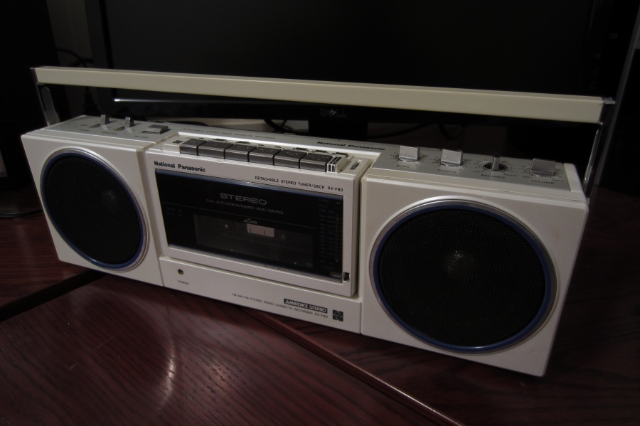 National RX-F80 (Detachable Walkman) Mini | Boomboxery Forum
